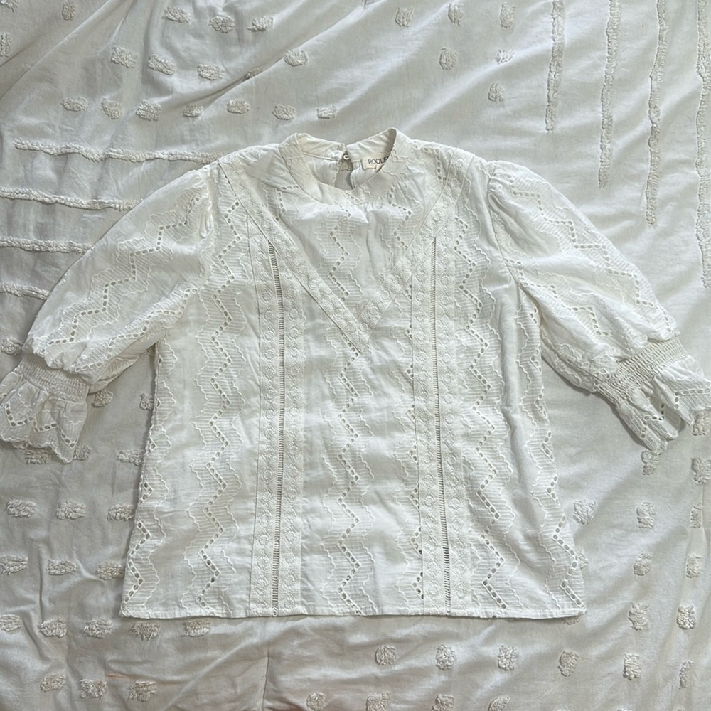 Roolee eyelet blouse Small